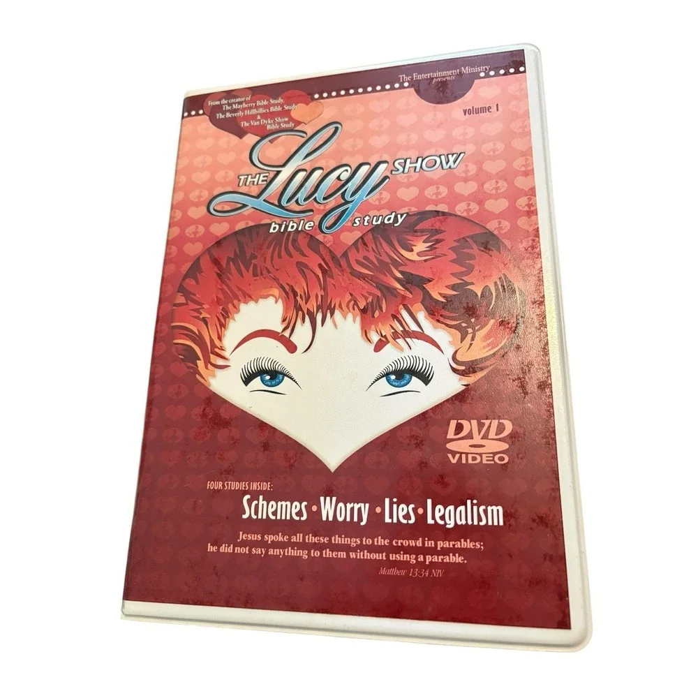 The Lucy Show Bible Study 9 Books & Leader DVD - Lucille Ball - I ❤️ Lucy Unique